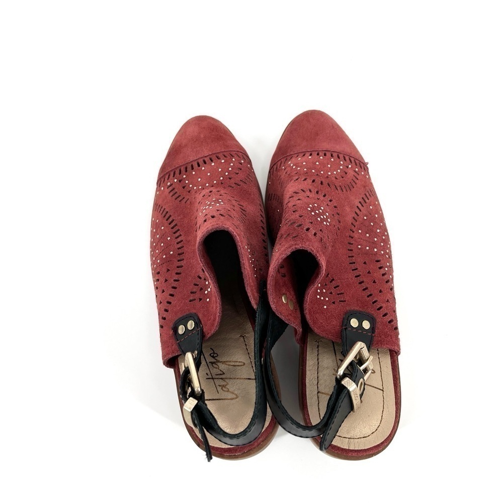 Anthropologie Latigo Muren Suede Mule booties - Picture 8 of 11